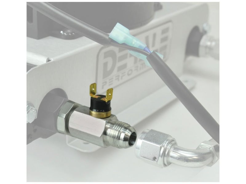 Derale 13021 -6AN x -6AN In-Line Fluid Thermostat - Image 2